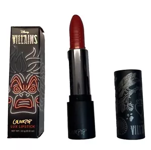 Disney Villains ColourPop Lux Lipstick CRUELLA Creme Red Limited Edition (C) - Picture 1 of 6