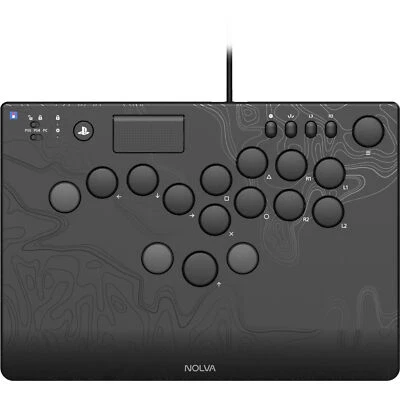 HORI NOLVA Mechanical All-Button Arcade Controller, Keypad, schwarz - Bild 1 von 4