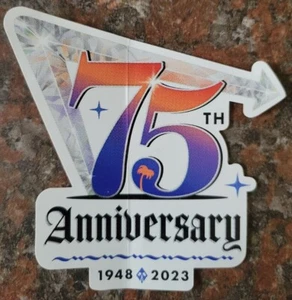 In And Out 75th Anniversary Sticker Aufkleber Vinyl NEU 4x4 - Bild 1 von 3