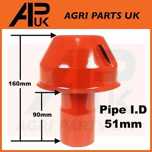 Snorkel Air Filter Pre Cleaner Hat Mushroom Short for Massey Ferguson 35 Tractor - Picture 1 of 4