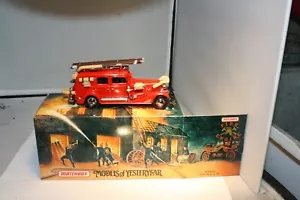 1933 Cadillac V16 Fire Wagon 1/43 Scale Matchbox Models of Yesteryear Mint n Box - Picture 1 of 6