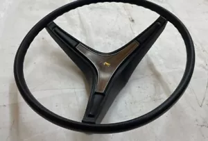 1971-1974 Mopar B Body Steering Wheel Wood Grain Horn Button Pad Column Cover - Picture 1 of 10