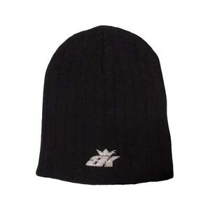 Bunker Kings Old School Ribbed Beanie - Black - Picture 1 of 1