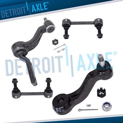 4WD Front Sway Bar Idler Pitman Arm Kit for Chevy GMC K1500 K2500 Suburban K3500 - Image 1 of 4