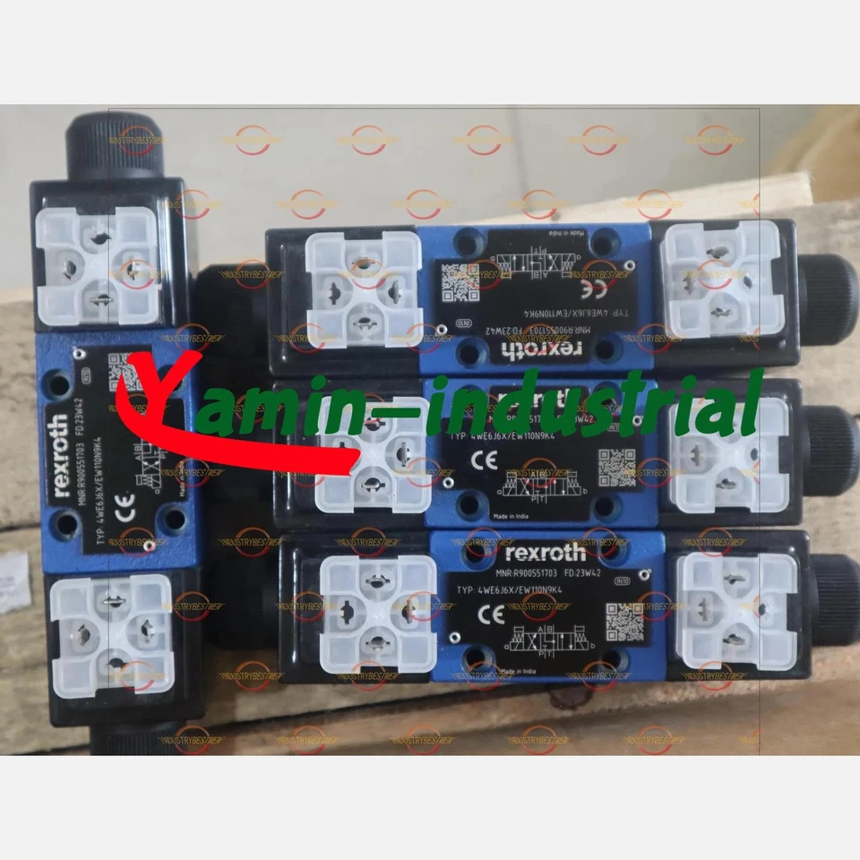 1PC New Rexroth R900551703 4WE6J6X/EW110N9K4 Valve - Image 1 of 3
