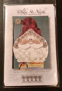 Olde St. Nick Holiday Greeter #753 from Happy Hollow Designs Finished Size 32” - Picture 1 of 2