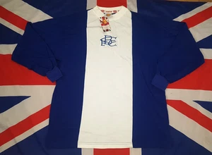 Birmingham City FC Oficial Toffs Retro LS Home Shirt 1971-1975 (XL) - Imagen 1 de 3