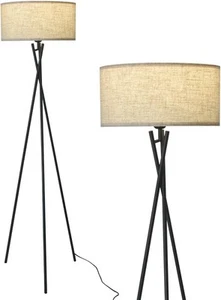 Tripod Floor Lamp, Mid Century Modern Standing Study Light for white2 - Picture 1 of 7