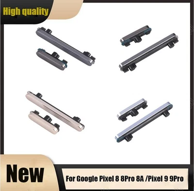 Power Volume Buttons Side Key For Google Pixel 8 8Pro 8A /Pixel 9 9Pro Repairs - Image 1 of 4