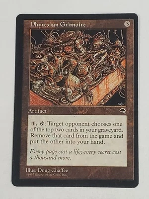 MTG Phyrexian Grimoire (Tempest/Artifact/R) - BGM - Image 1 of 2