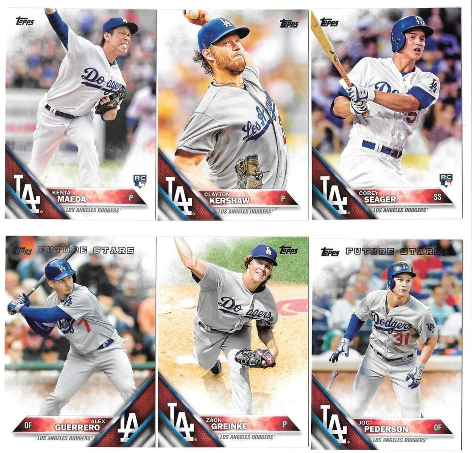 2016 Topps Mini - LOS ANGELES DODGERS Team Set  - Image 1 of 1