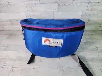 Riñonera vintage Lowepro Orion 1 azul luna bolsa de cámara producción estuche de cintura Foto 1 de 4