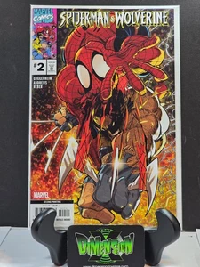 Spider-Man & Wolverine #2 Marvel 2025 casi nuevo segunda impresión Kaare Andrew - Imagen 1 de 1