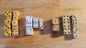27 Vintage Pre-1940s Dice - Bild 1 von 1
