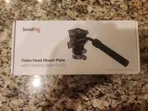 SmallRig Video Tripod Fluid Head with Arca Swiss &37mm Leveling Base CH20 -4170 - Picture 1 of 3