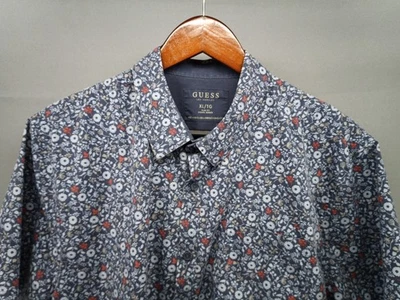 Guess Button-Up Shirt – Slim Fit – XL – Casual Mens - Image 1 of 4