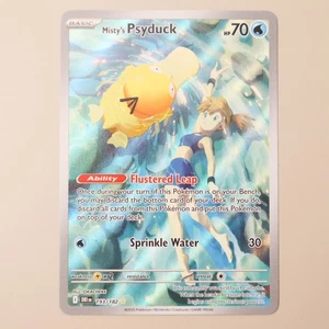 Misty's Psyduck 193/182 Illustrated Rare Destined Rivals Pokemon TCG - Picture 1 of 2