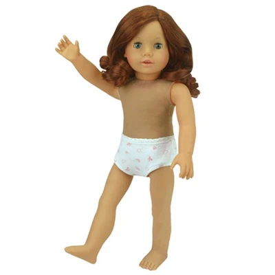 Muñeca Sophia’s Desvestida 18"" Cuerpo Suave Castaño Rojizo "Carly" con Ojos Azules Foto 1 de 4