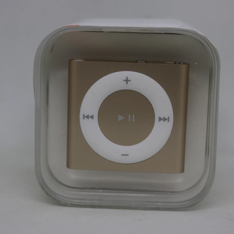 Apple iPod shuffle 4. Generation Gold / Neu  (2GB) / Clip-MP3 Player / Händler - Bild 1 von 4