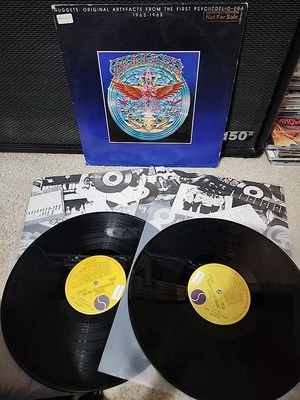 Nuggets Original Artyfacts 1965-68 2lp Vinyl 1976 GS PROMO Press Inserts VG/VG++ - Image 1 of 4