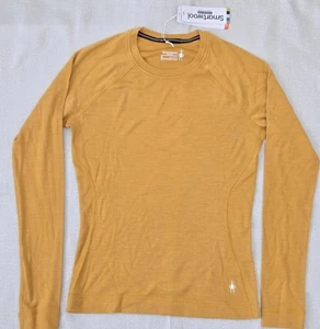Smartwool Base Layer Women's M Classic Thermal Merino 250 Honey Gold Heather - Picture 1 of 8