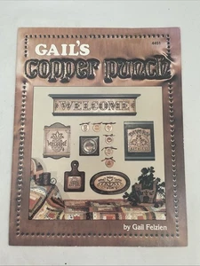 Gail's Copper Punch Vintage Pattern Book by Gail Felzien #4451 - Imagen 1 de 3