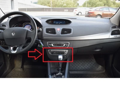 Tapicería de radio Renault Megane III Fluence 682605490R 682601753R ORIGN Foto 1 de 3