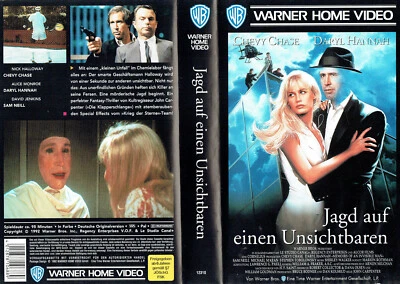 (VHS) Jagd auf einen Unsichtbaren - Chevy Chase, Daryl Hannah, Sam Neill (1991) - Bild 1 von 3