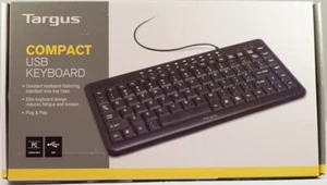 Targus Compact USB Keyboard AKB05UK (Still Boxed & Unused) - Picture 1 of 1