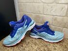 Asics Womens Gt 2000 6 Running Shoes Blue Lace Up Size 6  T855n
