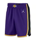 Nike Jordan Los Angeles Lakers Swingman Basketball Shorts Cv9564-504