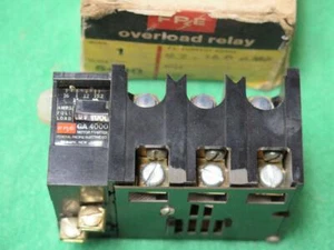 FPE FEDERAL PACIFIC CLASE 5480 ESTILO GR A6 RELÉ DE SOBRECARGA FL 9,2 a 16,0 AMP - Imagen 1 de 1
