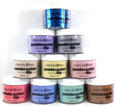 Esmalte en polvo para inmersión Cuccio Pro color de uñas 2 oz - Elige cualquier color - Serie 1 Foto 1 de 2