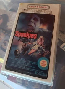 Spookies 1985 VHS Horror Slasher Gore OOP Tested/ Rare Sony - Picture 1 of 5