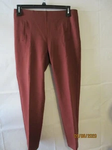 Pantalones al tobillo Chico's Spice Pull On Ponte tejidos control abdomen R9 - talla 1 - Imagen 1 de 2