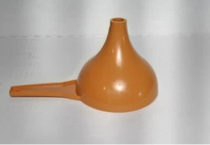 Vintage Tupperware Trichter #1227-4 Ernte orange 3,75" Retro Geschirr Utensil - Bild 1 von 3