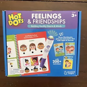Hot Dots Sentimenti e Amicizie Apprendimento Emozionale Sociale Libretti di Lavoro 3+ NUOVO - Foto 1 di 2