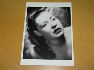 BILLIE HOLIDAY - CARTE POSTALE vintage années 80 - Photo 1/2