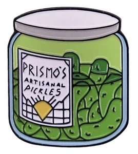 Prismo's Artisanal Pickles Jar Prismo Wishmaster Old Man Adventure Time Pin - Picture 1 of 3