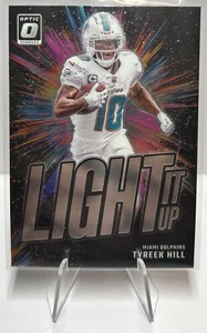 Tyreek Hill 2024 Donruss Optic Light It Up Insert CARD#20 Miami Dolphins - Picture 1 of 2