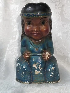 Vintage Carnival Chalkware Figure Coin Bank - Picture 1 of 8