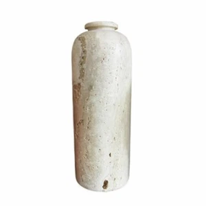 Vase Holder Flowers Table IN Travertine Marble Flower Table Vase Handmade 25 CM - Picture 1 of 1