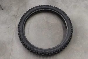 2001 KTM 520 SX USED FRONT TIRE 80/100-21 DUNLOP SPORTS GOOD TREAD 520SX 01 - Picture 1 of 8