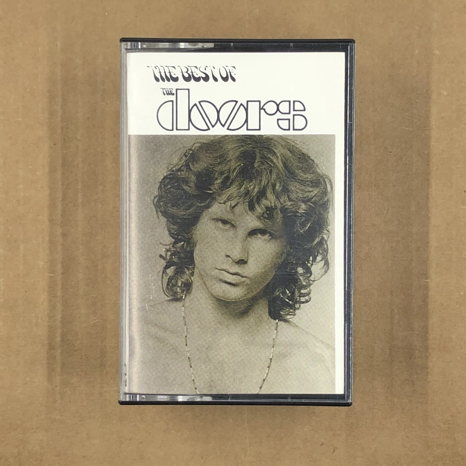 THE DOORS Cassette Tape BEST OF 60s 70s Rock PEOPLE ARE STRANGE LIGHT MY FIRE - Image 1 of 4