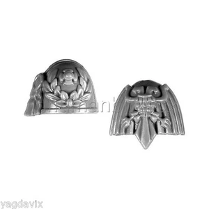 SVAS45 EPAULIERE x2 VANGUARD SPACE MARINE WARHAMMER 40000 BITZ 40,000 71-72 - Picture 1 of 1
