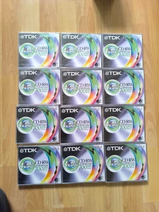12 STK. TDK CD-RW 700MB 80 Min. - Bild 1 von 1