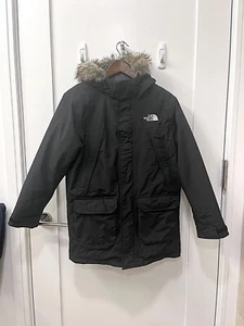 The North Face McMurdo Parka Boys Size Large Black Gently Used, Great Condition! - Picture 1 of 7