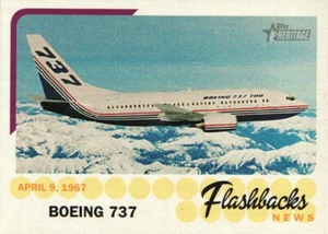 2016 Topps Heritage News Flashbacks #NF-B737 - Boeing 737 16-457 - Picture 1 of 2