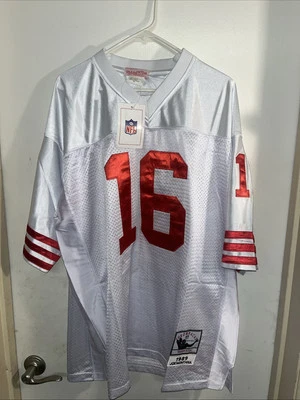 Camiseta deportiva retro Mitchell Ness Joe Montana #16 San Francisco 49’s talla 54 (3XL) Foto 1 de 4