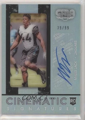 2016 Panini Gala Cinematic Rookie Signatures /99 Myles Jack #CRS-MJ Auto RC - Image 1 of 2